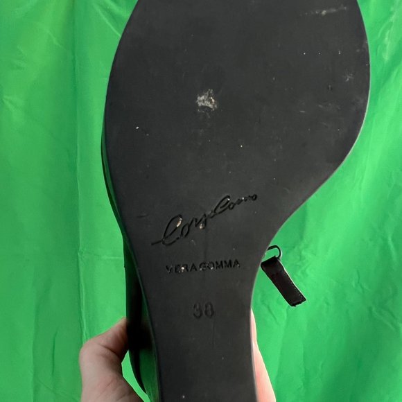 Corso Como Leather Wedge Ankle Boots Size 8 - Picture 5 of 8